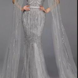 Grey Beautiful Dress S/M