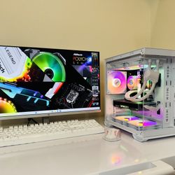 NEW ASROCK Gaming PC 16 Core I9 @3,6 GHz. RTX2070 FE. 1T M2 NVme/ 2T HDD. 32G DDR4. Water Cooling. WIFI. USB 3.2, 750W PSU. 24” Monit/Keyb,Mou. Win11P
