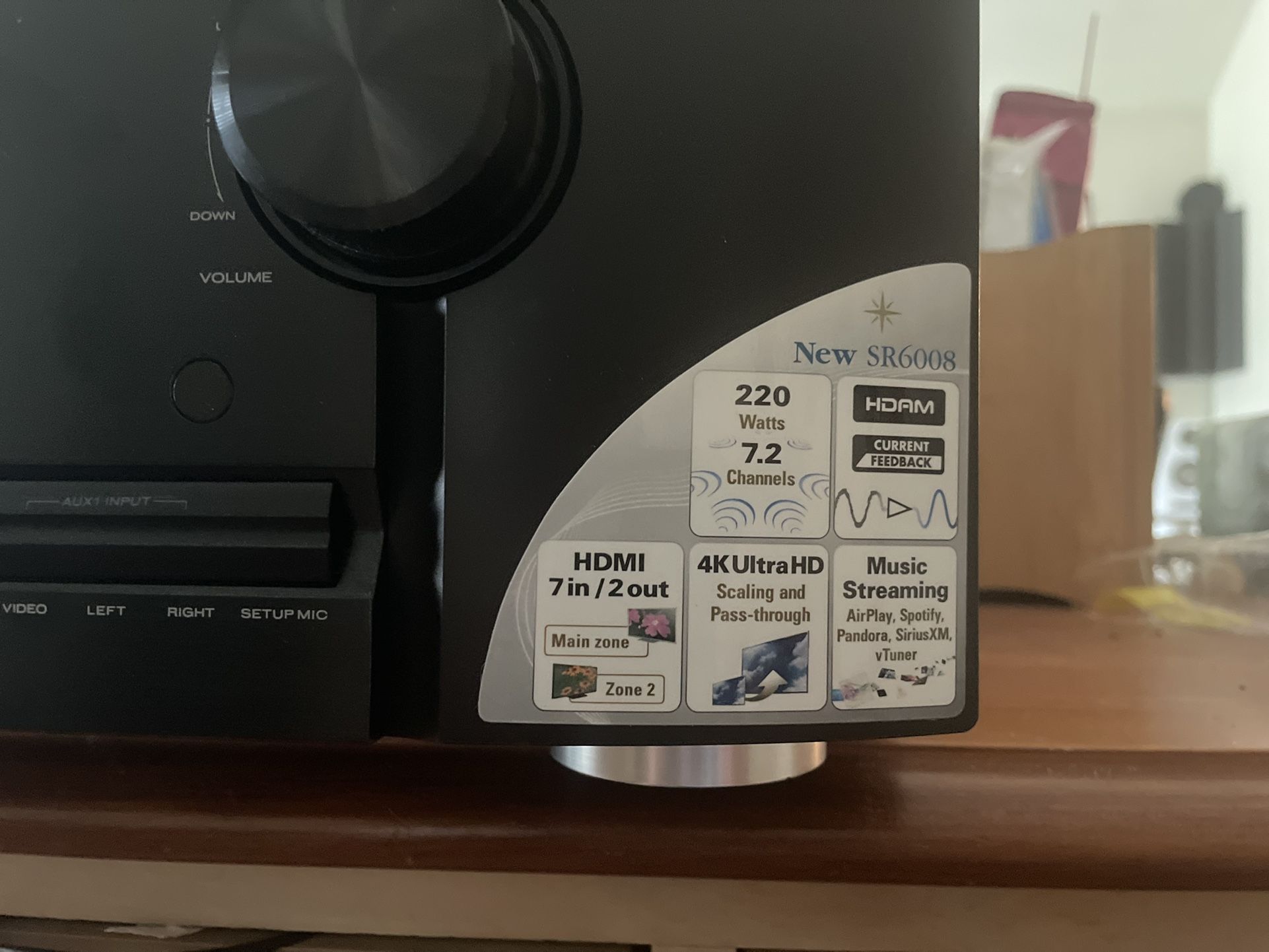 Marantz 7.2 Channel Reciever (SR6008)
