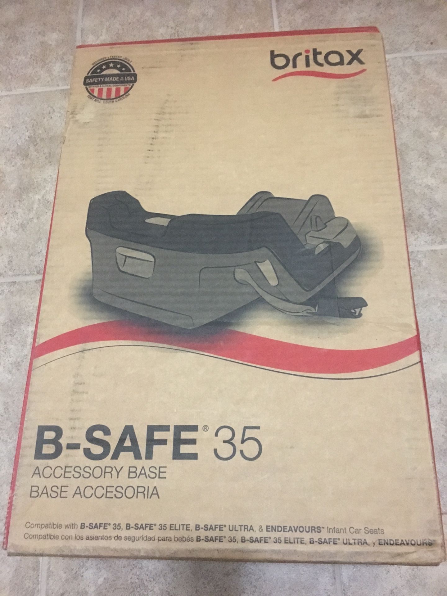Britax B Safe 35 car seat base NEW! never used!