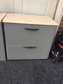 Steelcase 2drawers lateral files
