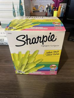 Sharpie Highlighter Box of 36 