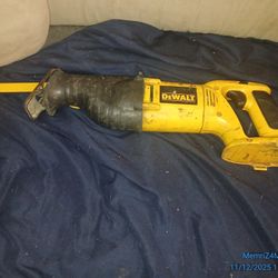 Dewalt Sawzall 