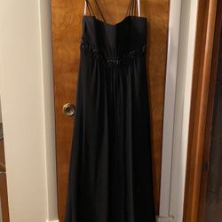 Black Dress From davids Bridal  Size 18