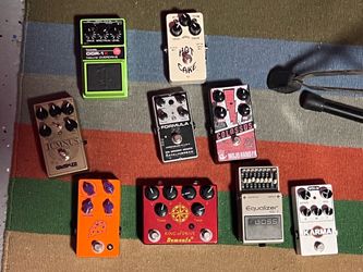 Guitar Pedals (OD, Distortion, Fuzz)