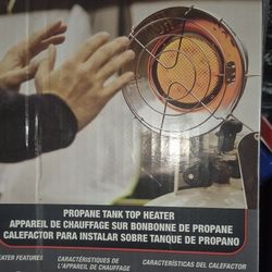 Mr heater & 2 new full propane