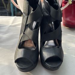 Steve Made High Heels Black - 7.5