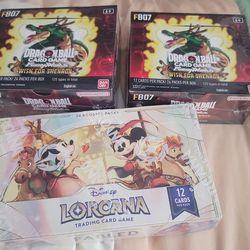 $300Lorcana fabled booster box sealed