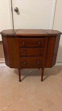Vintage Martha Washington sewing table.