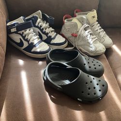 $55, 3 pairs of Boys shoes