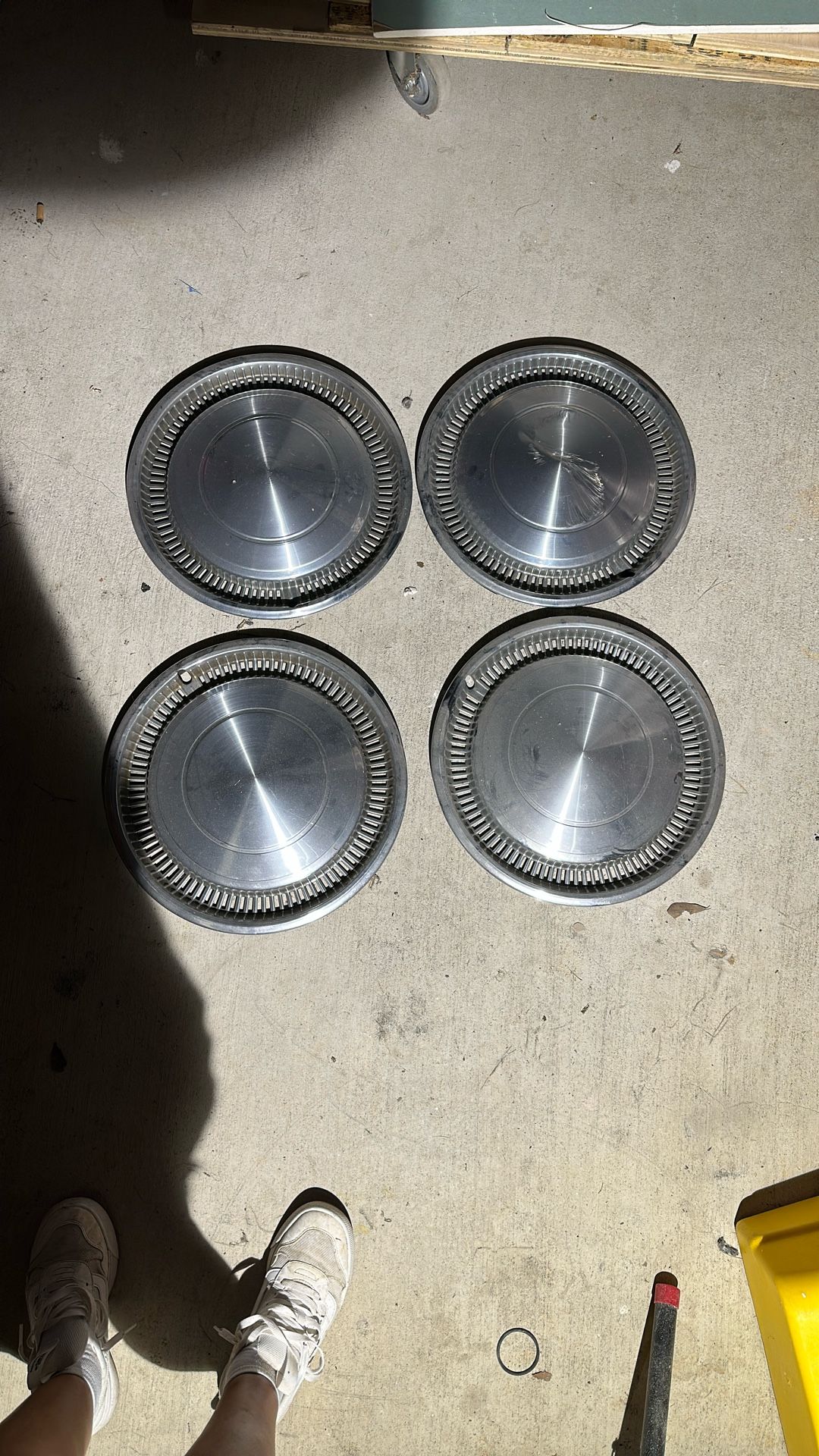1960 Vintage Hubcaps 