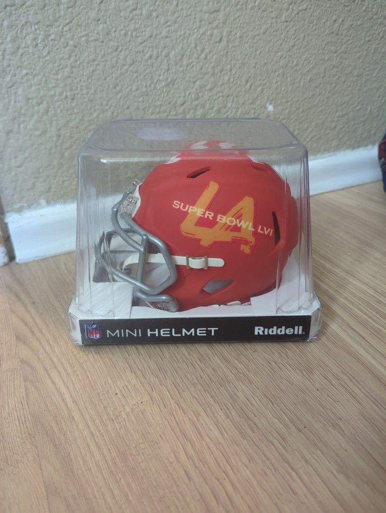 Riddell Super Bowl LVI Unsigned Speed Mini Helmet