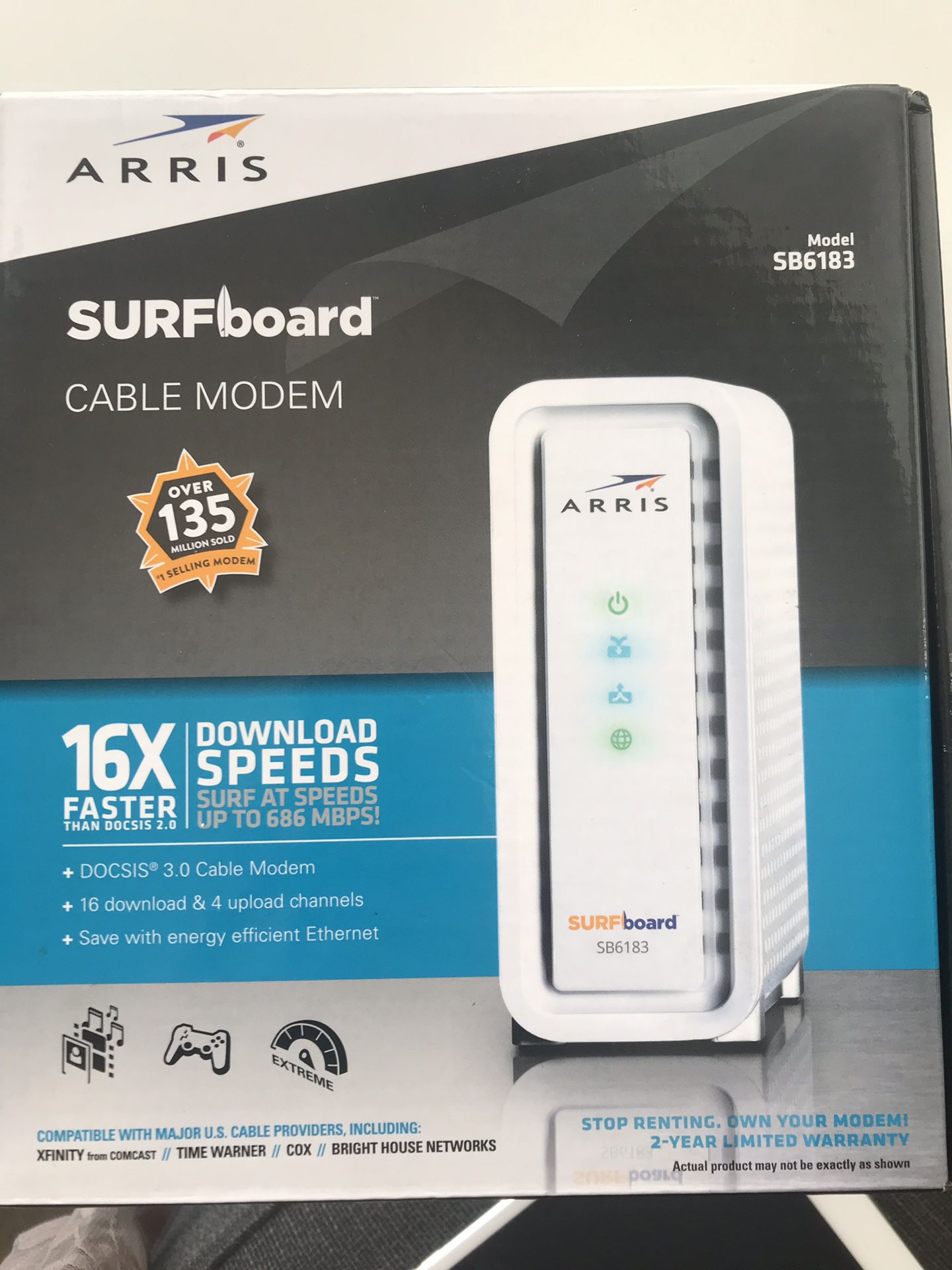 Arris surfboard cable modem