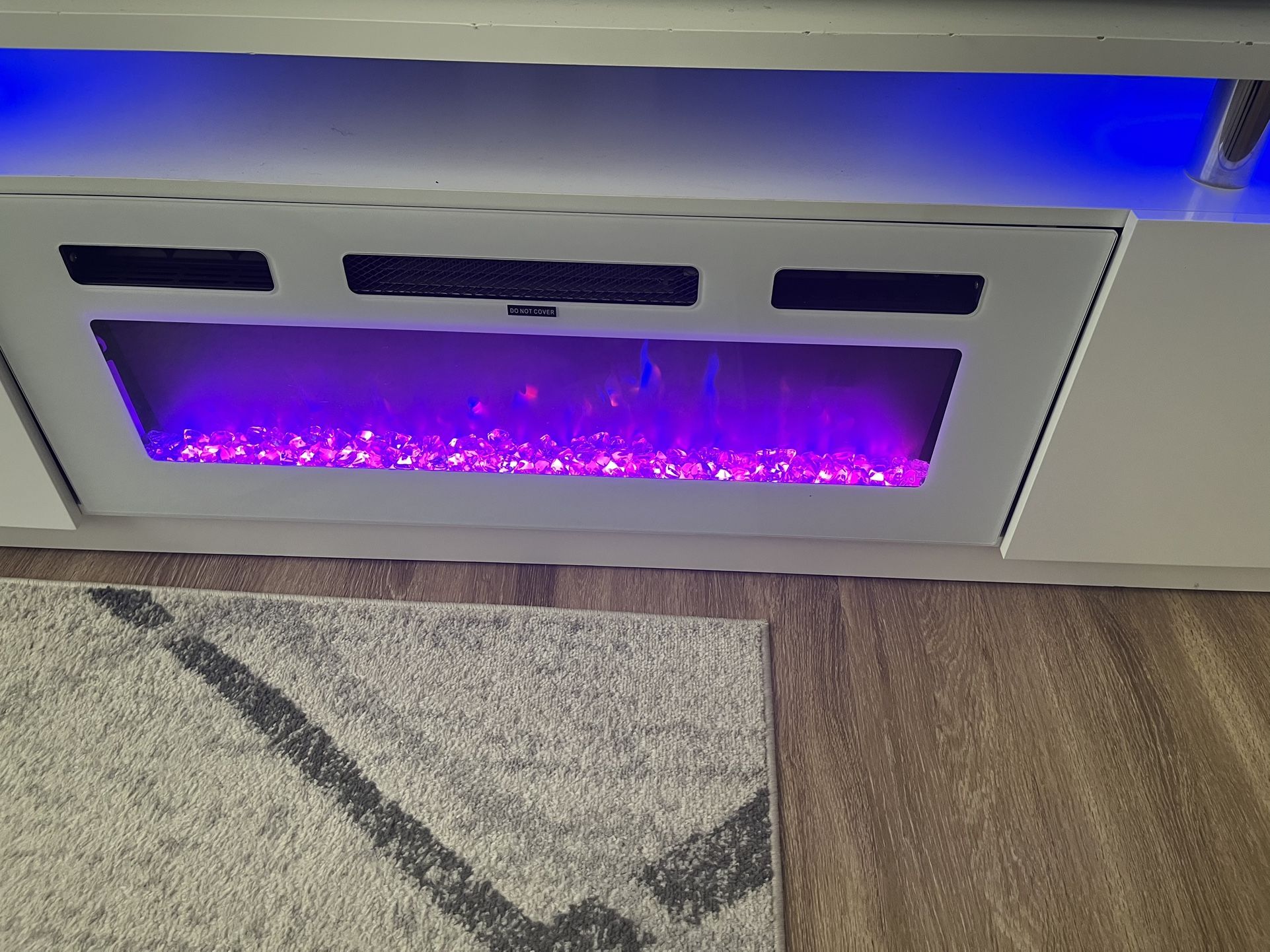 Oneinmil Fireplace TV Stand