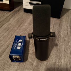 shure sm7b with cloudlifter cl-1 Like New