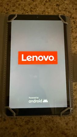 Lenovo TB-8505F / Android Tablet w/ Case