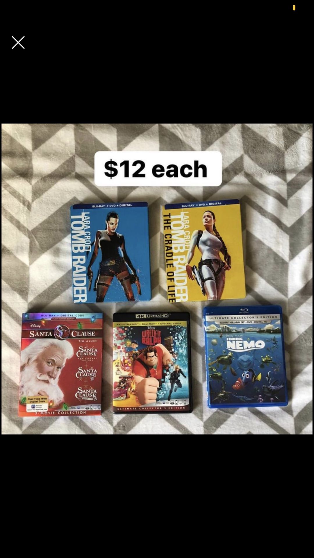 4K & HD Blu-rays (prices in description)