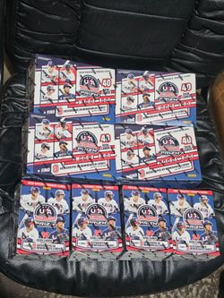 2026 Prizm USA Baseball Stars & Stripes 3x Mega Box & 4x Blaster Box! 7 Box Lot! New Factory Sealed!