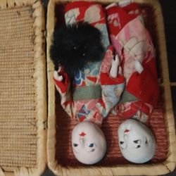 1930s Japanese Dolls In Box