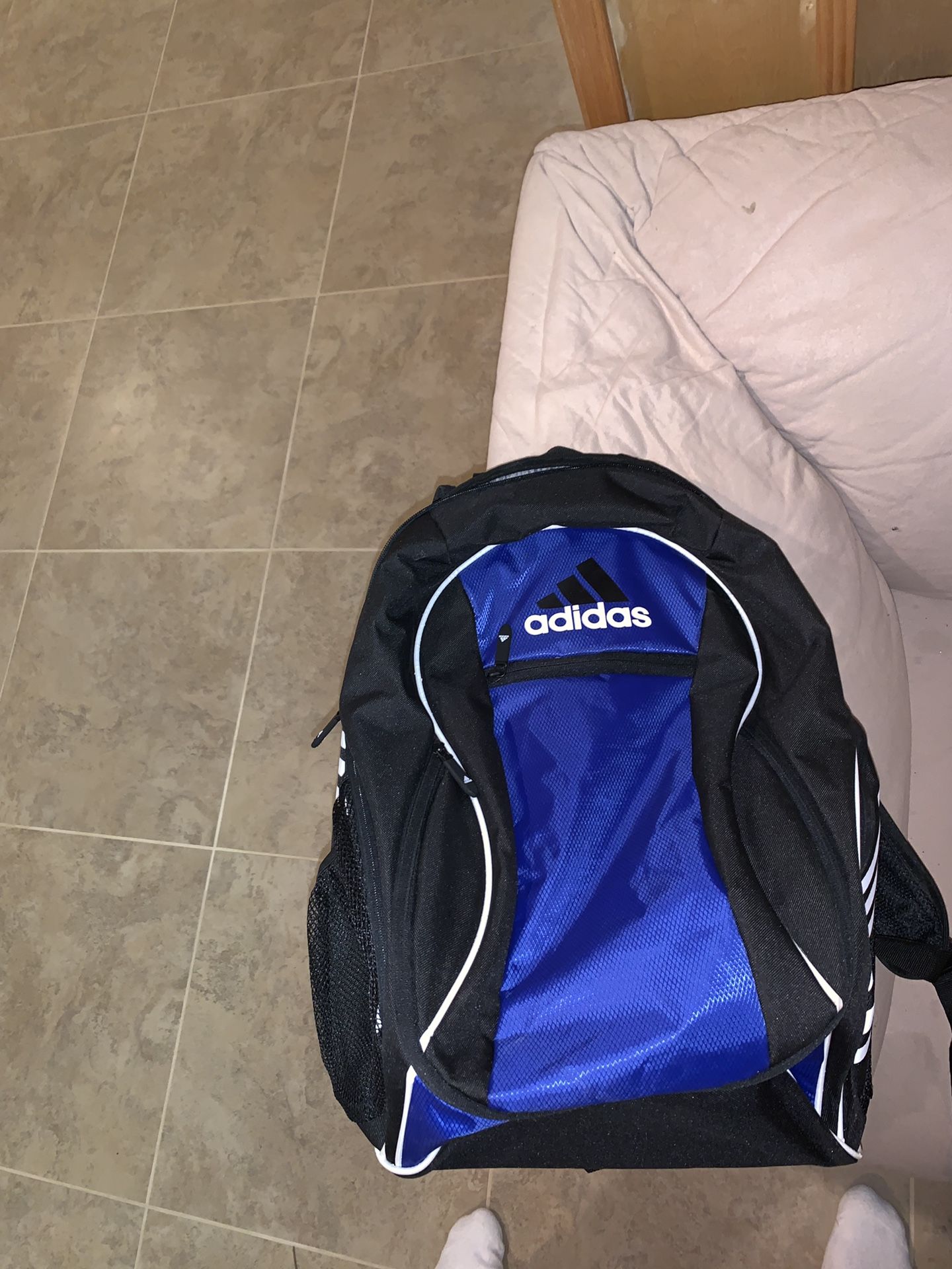 Adidas Blue/Black Backpack