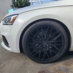 20" New Wheels & New Tires For AUDI A5 2021
