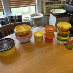 Tupperware snap lock containers $$4-5 each. Rochester wa