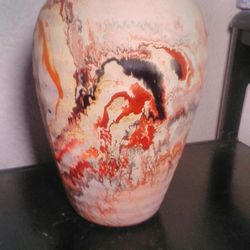 "NEMADJI POTTERY USA" - 9 INCH VASE