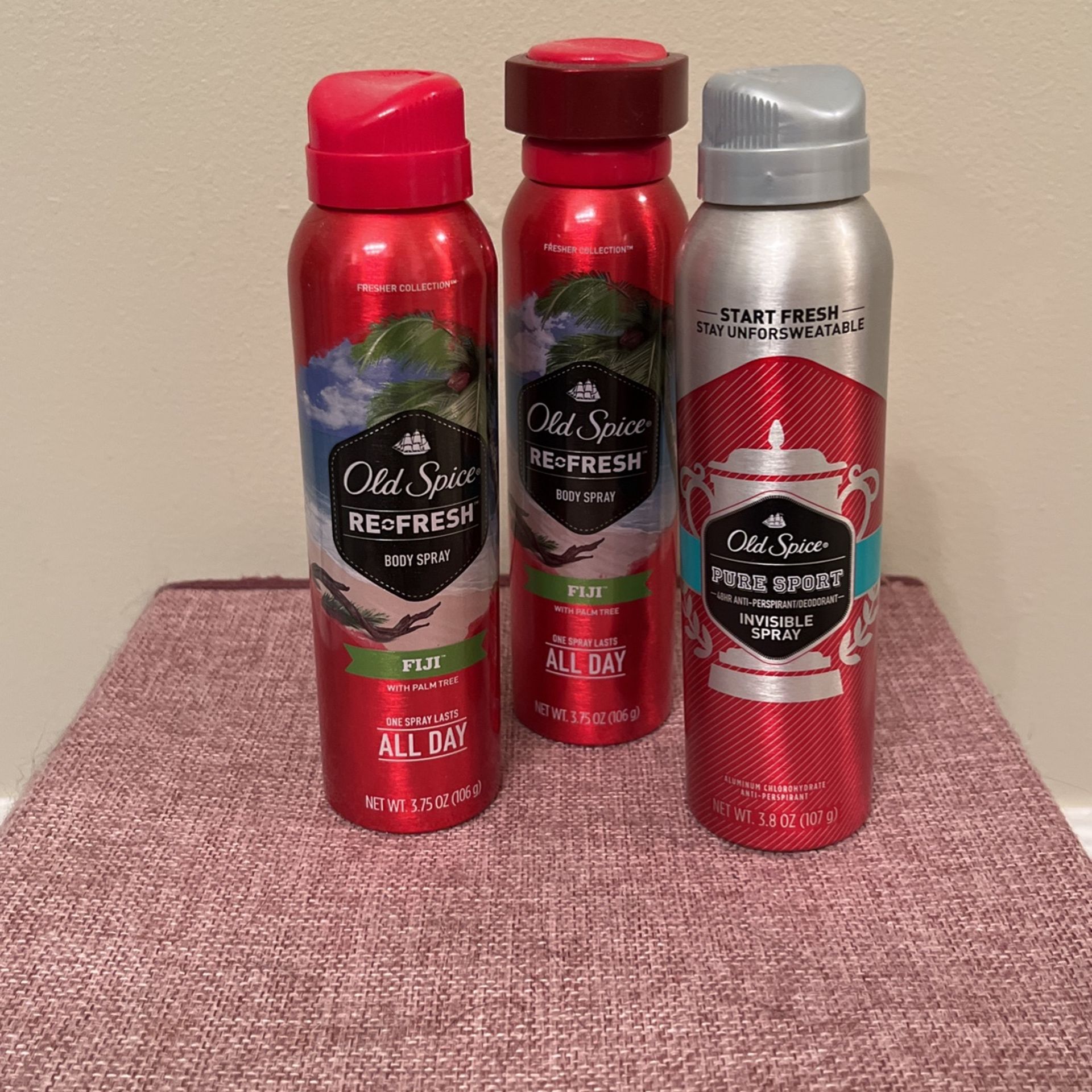 3 Old Spice Body Spray