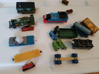 Tomas the train engines and wagons