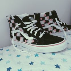 Vans Checker Faux Fur 