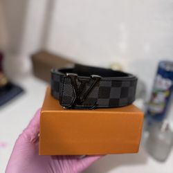 Black LV Belt 