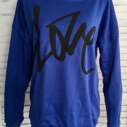 Blue Sweatshirt, XL