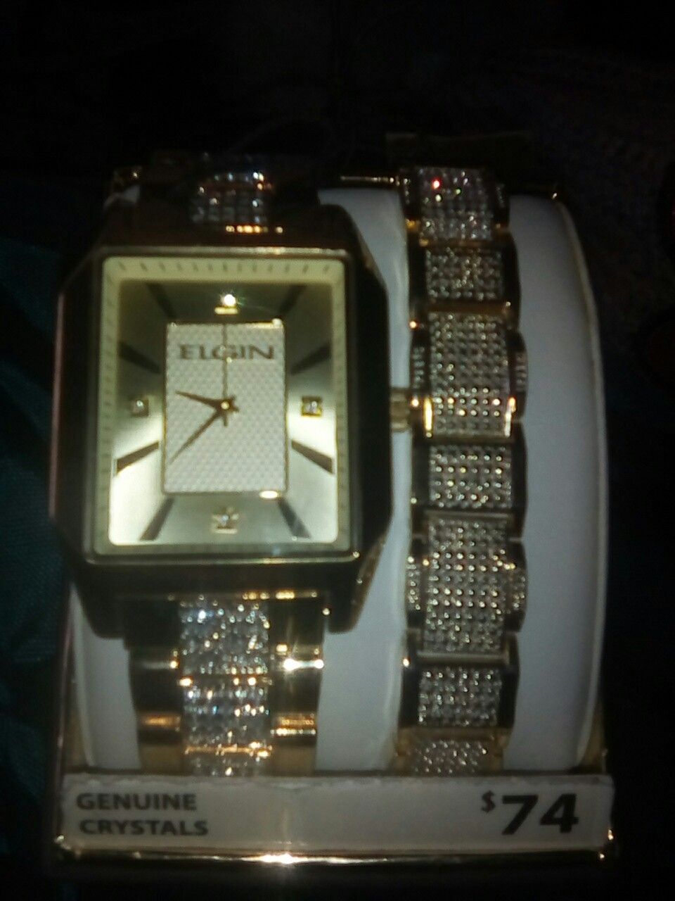 Elgin Men's watch and bracelet