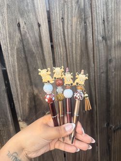 Beaded pens