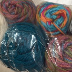 Bold Color Yarn Bundle (Craftsmart + Big Skeins)