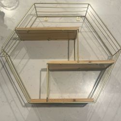 Hexagon 3 Tier Shelf 