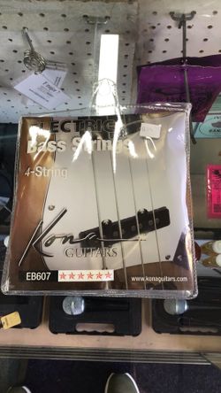 Kona Electric Bass Strings 4-String