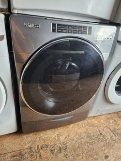 Whirlpool front load single washing machine works good 📍📍