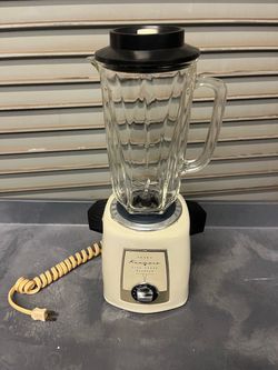 Vintage Sears Kenmore 5-Speed Glass Blender — Tested & Working