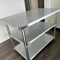 Brand New Stainless Steel Work Tables Prep Tables