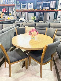 Round Dining set with 4 chairs from Costco