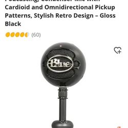 Blue Sonwball microphone