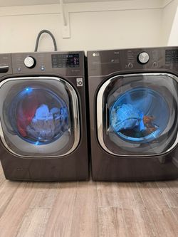 LG washer, and dryer electric everything  works