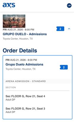 Grupo Duelo tickets