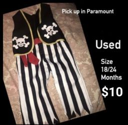Pirate baby costume