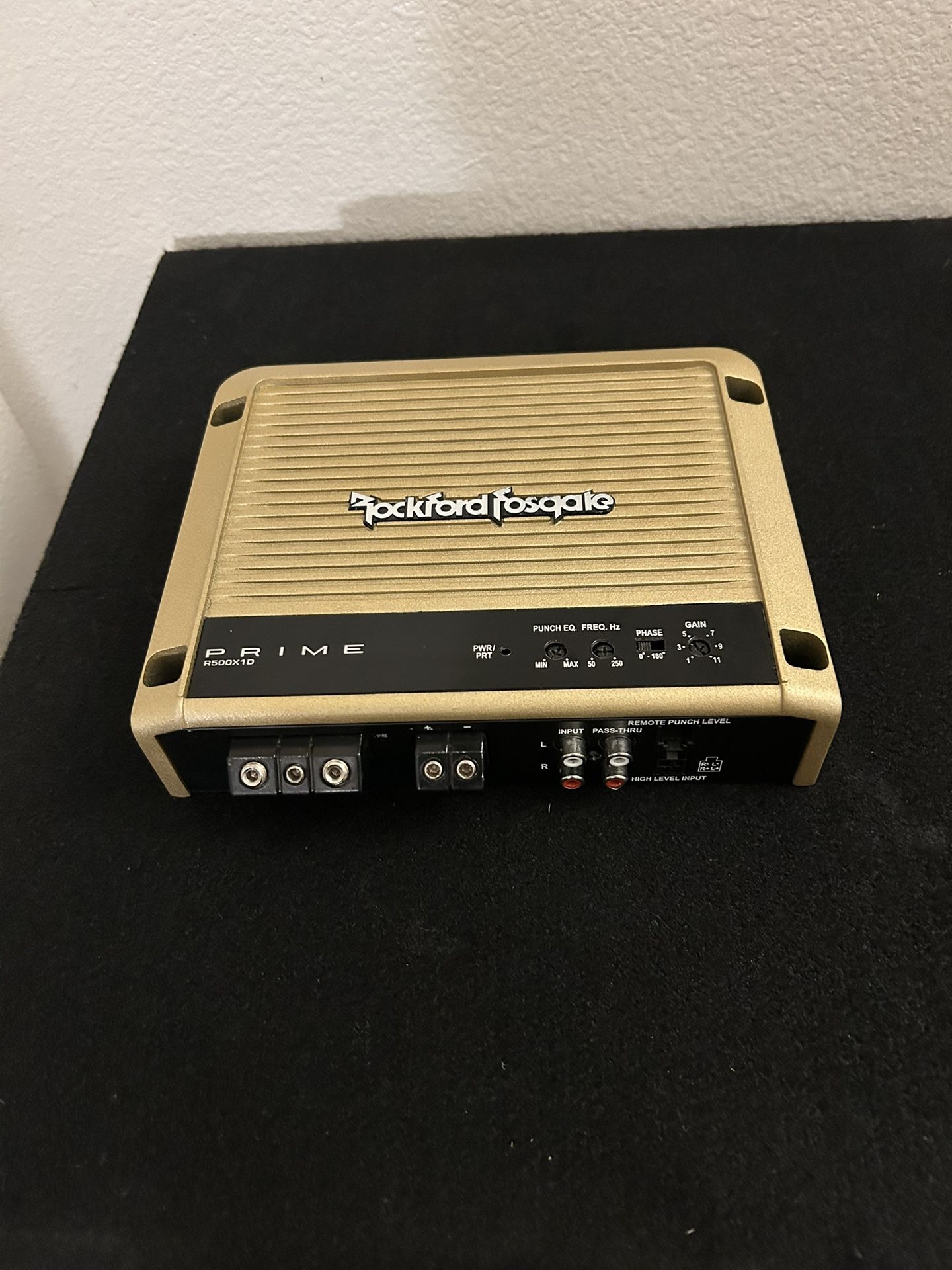 Bass Car Amp Fosgate 500w 1ch.