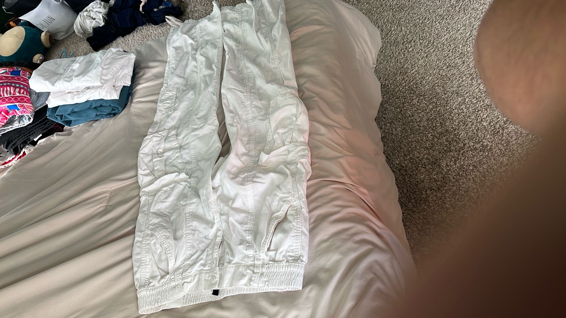 H&M White Pants