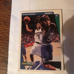 Stephon Marbury Upper Deck Collector’s Choice Basketball Card