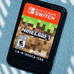 Minecraft (Nintendo Switch) Game Only No Case Tested