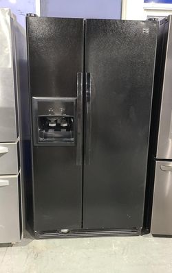 Kenmore Side By Side Black Fridge
